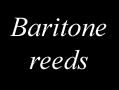 baritone saxophone reeds, Vandoren, Brice Mallier
