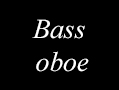 bass oboe, cartoon, humor, Brice Mallier