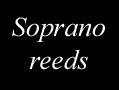 soprano saxophone reeds, Marca, Brice Mallier